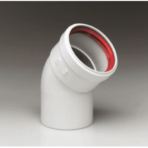 45° M-F taivutus, Ø 80 mm, PPs