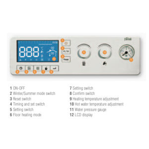 Seinäasennettu sähkökattila LEB 24.0 kW. Photo 3